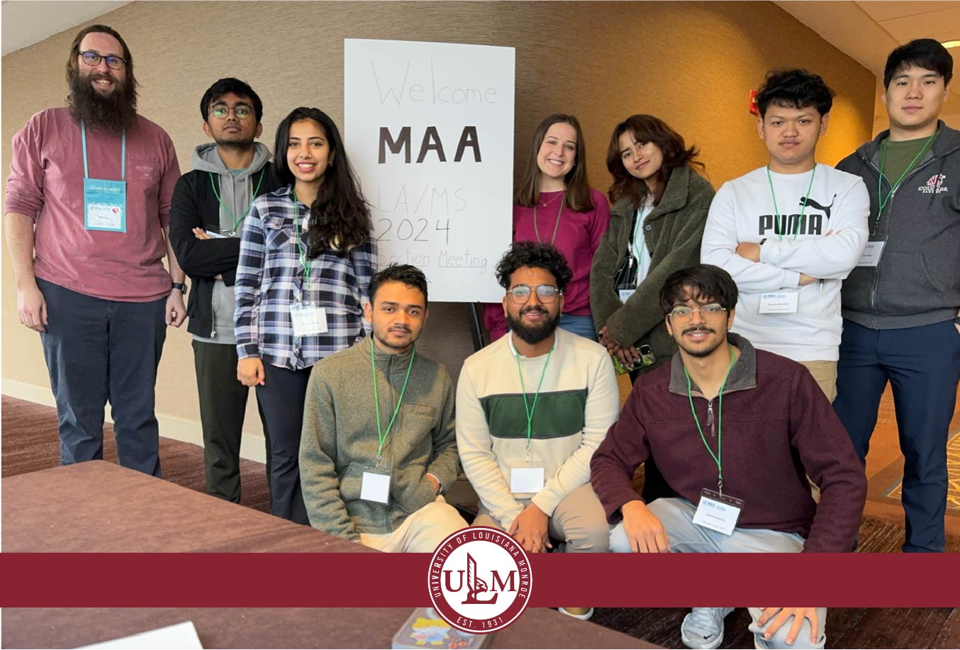  Math students attend annual meeting and competition